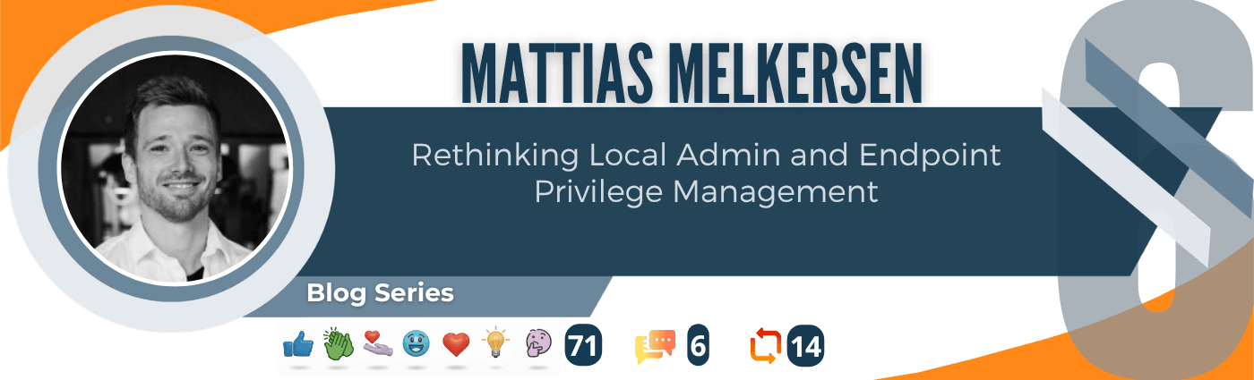 Mattias Melkersen – blog series on local administrator rights and Microsoft Intune Endpoint Privilege Management.